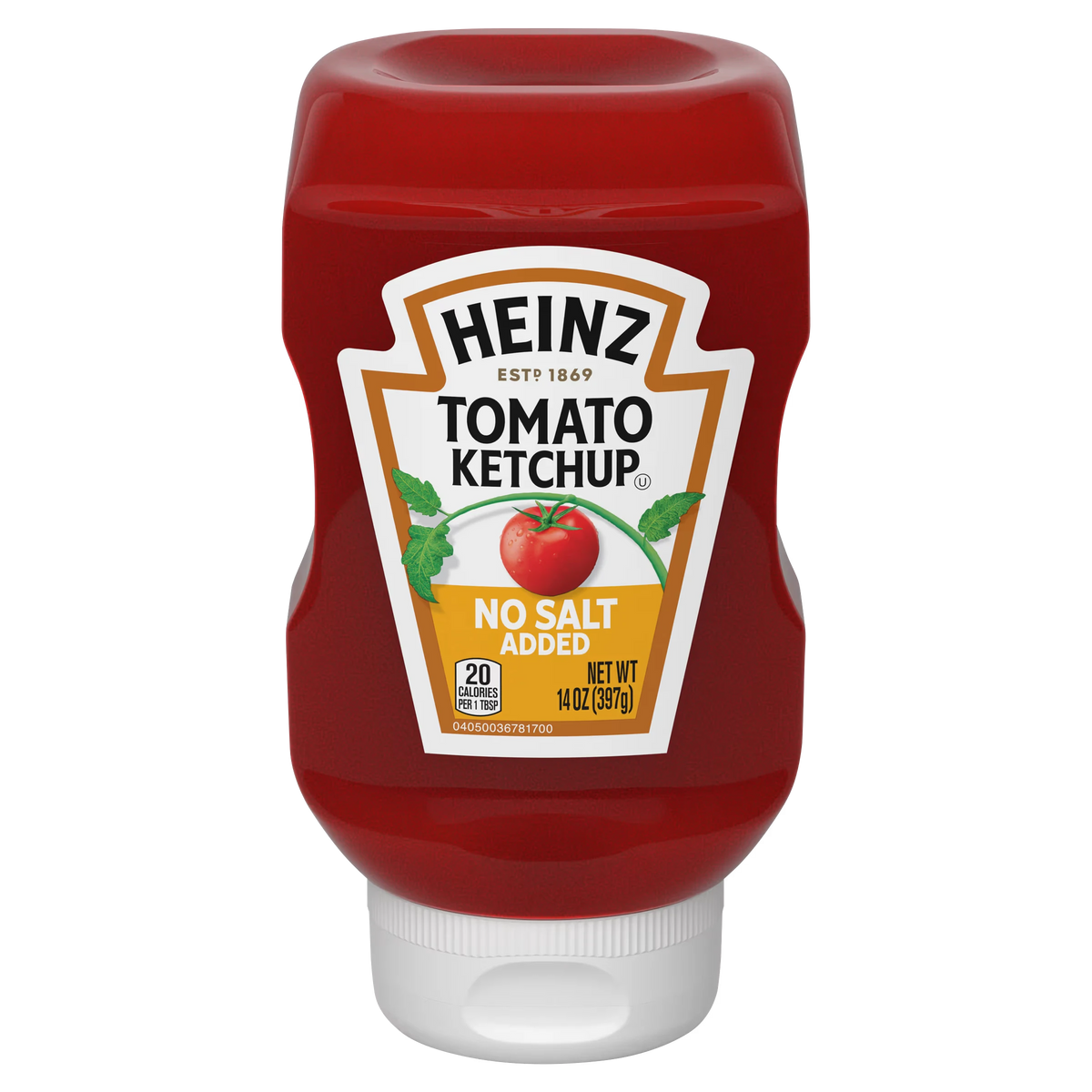 Tomato Ketchup with No Salt Added - US 7401