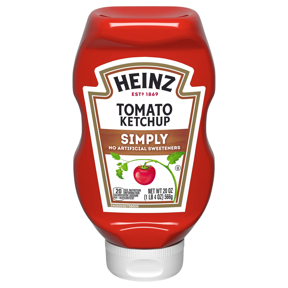 Simply Tomato Ketchup with No Artificial Sweeteners - US 5817